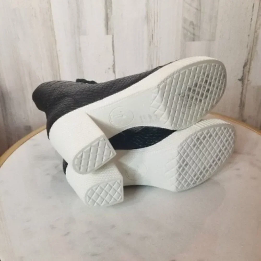 Giuseppe ZanottiNIDIR 50 DONNA WOMENS CASUAL BRAKY PRINT LACE-UP BOOT - Picture 2 of 5